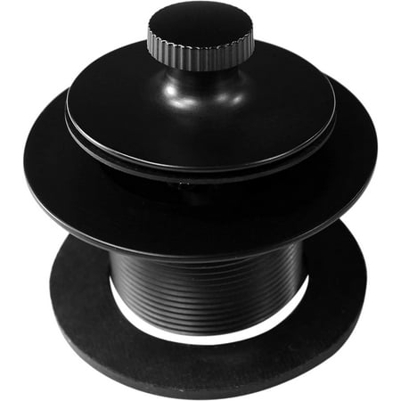 

Westbrass D331-F-62 1-3/8 NPSM Fine Thread Twist & Close Bathtub Drain Plug Matte Black