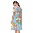 thumbnail image 7 of Lsque Sanrio Print Women's Casual Dress T-Shirt Summer Short Sleeve Scoop Neck Swing Dresses, 7 of 7