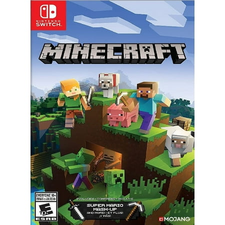 Restored Minecraft (Nintendo Switch, 2018) Video Game (Refurbished)