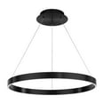 thumbnail image 4 of WAC Lighting Sirius 18" LED 3000K Contemporary Aluminum Pendant in Black, 4 of 5