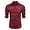 Wine Red, variant on Men's Luxury Shiny Silk Like Satin Dress Shirt Long Sleeve Casual Slim Fit Muscle Button Up Shirts
