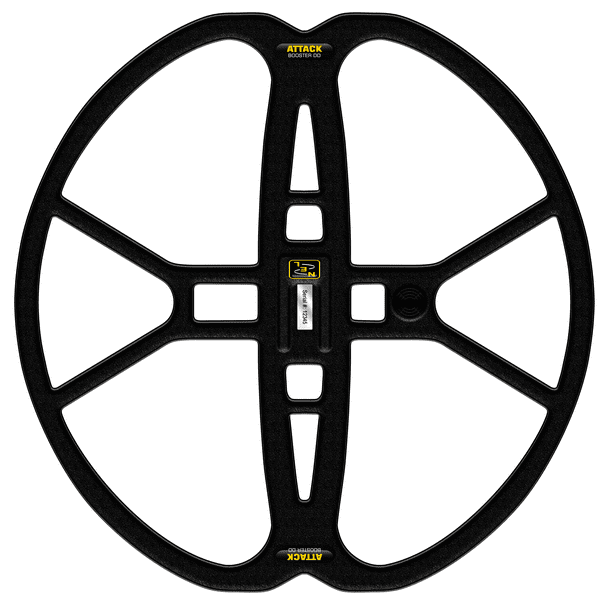 NEL Attack 15 x 15" DD Search Coil for Garrett GTI 1500, 2000, 2500 Metal Detectors