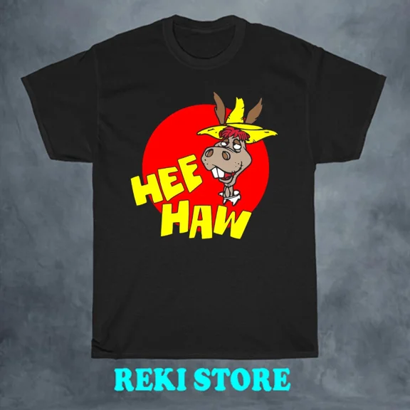 Hee Haw Country TV Show Men's Black T-shirt Size S-5XL