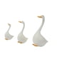 thumbnail image 4 of 3 piezas estatuas de decoraciones de jardín figuritas de animales de resina esculturas de jardín para interiores balcón TV gabinete césped, 4 of 8