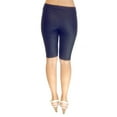 thumbnail image 3 of Vivian's Fashions Biker Leggings - Knit Denim (Junior and Junior Plus Sizes), 3 of 3