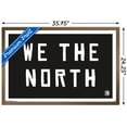 thumbnail image 3 of NBA Toronto Raptors - We The North 16 Wall Poster, 22.375" x 34", Framed, 3 of 3