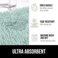 thumbnail image 4 of Alfombra de baño GORILLA GRIP, felpa absorbente, felpa, felpa, felpilla, 4 of 9