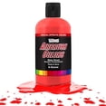 thumbnail image 2 of U.S. Art Supply Ready to Spray Neon Red Special Effects Acrylic Airbrush Paint - 8oz Bottle, Professional Grade Non-Toxic Water-Based Colors for Vibrant & Permanent Results, 2 of 4