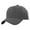 Dark Grey, variant on Top Headwear Blank Youth Baseball Adjustable Hook and Loop Hat - Dark Grey