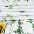 thumbnail image 6 of Sunflowers Tablecloth Waterproof Spring Winter Fall Eucalyptus Leaf Tablecloth Rectangle Farmhouse Table Cloth Flowers Stain Resistant Table Covers for Holiday Picnic Party 60"x84", 6 of 6