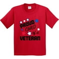 thumbnail image 3 of Inktastic Proud Child of a Veteran Veterans Day Youth T-Shirt, 3 of 5