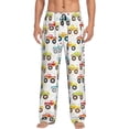 thumbnail image 2 of Goofa Cartoon Monster Trucks Printed Soft Pajama Pants for Men, Wide Leg Comfy Casual Lounge Yoga Pants-XX-Large, 2 of 9