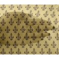 thumbnail image 4 of oneOone Viscose Chiffon Medium Yellow Fabric Floral Block Craft Projects Decor Fabric Printed By The Yard 42 Inch Wide, 4 of 4