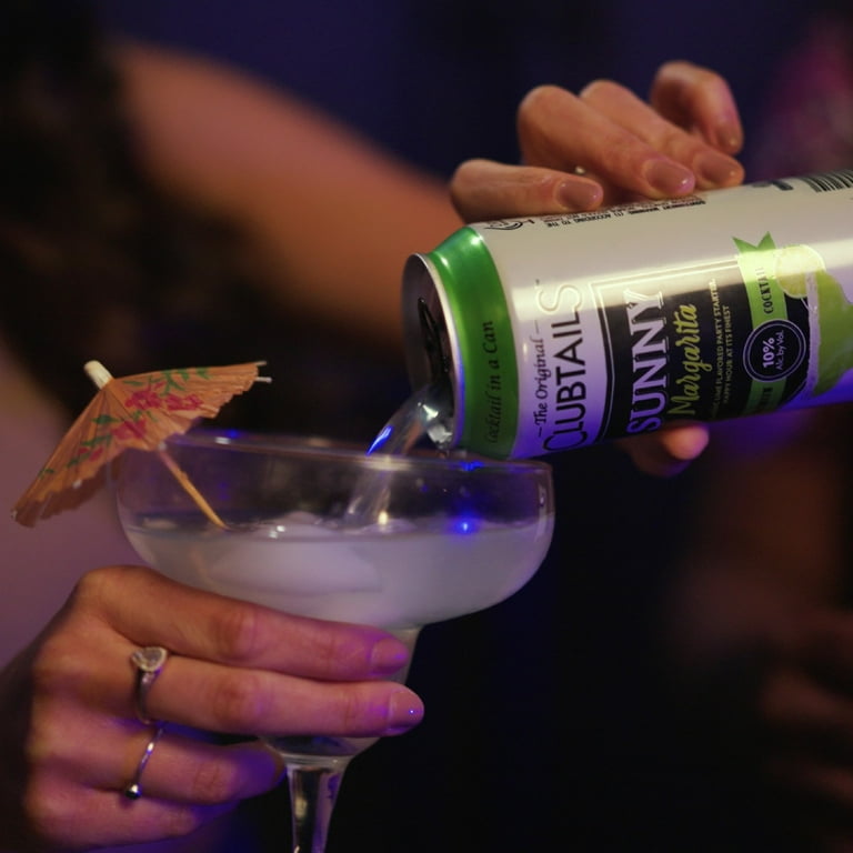 Clubtails Cocktail Sunny Margarita, 24oz Can - Walmart.com