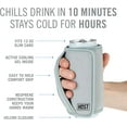 thumbnail image 2 of czcpp-HOST Insta-Chill Glacière Mince Flexible Gel Congelable et Pack de Glace pour Canettes Minces de 12oz, Gris, 2 of 4