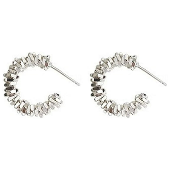 Christmas Gifts Moocorvic Rings for Women Women's Earrings Premium Feeling Temperament Earrings 925 Pin Earrings For Women Gift