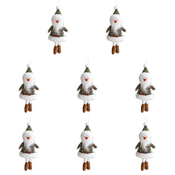 Adorno Muñeca para Navidad Hecho A Mano Del (Papá Noel)