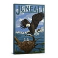 thumbnail image 1 of Juneau, Alaska, Eagle, (12x18 Wrapped Canvas, Wall Decor, Artwork), 1 of 5