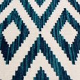 thumbnail image 2 of Tropiana Cream and Sapphire Blue Woven Area Rug, 2 of 7