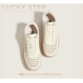 thumbnail image 4 of LUCKY STEP Fashion Retro Braided Raffia Style Sneakers Breathable Casual Shoes,Beige,Womens, 4 of 11