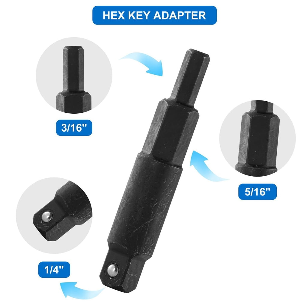 Multifunction Refrigerator Service Key Wrench Set Cores Removal Tool and 10 Valves Cores For HVAC Equipment Maintenance