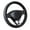 Black, variant on Car Steering Wheel Cover Anti-Slip Durable Wheel Protector Breathable Car Auto Universal Elastic Skid Proof Steering-wheel Covers