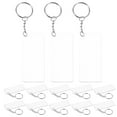 thumbnail image 1 of 30 juegos de llaveros en blanco, juego de llaveros acrílicos en blanco, llaveros acrílicos en blanco, suministros para llaveros DIY, 1 of 6