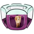 thumbnail image 1 of Corral Portátil para Perros y Tienda para Gatos Furhaven Morado XL 51x44x29.5 cm, 1 of 9