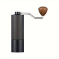 thumbnail image 4 of MesaSe 1pc  Black Color Manual Coffee Grinder  Hand Coffee Grinder with Internal Digital Adjustable Settings  Stainless Steel Conical Bur  Bean Grinder  for Coffee Kitchenware, 4 of 6