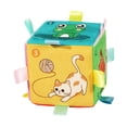 thumbnail image 3 of Cubo de actividades musical, cubo de actividades, juguete de viaje, juguete sensorial multifuncional con LED animal, 3 of 9