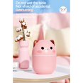 thumbnail image 2 of Colorful Lights Cartoon Humidifier, Office Small Fog Volume Cute Home Portable Humidification Mini Humidifier for Desktop Office Mute Bedroom, 2 of 5