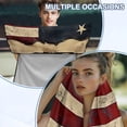 thumbnail image 6 of Uorisanigo Car Seat Cover Protector Easy to Install Sweat-Absorbent Retro American Flag Bucket Towel Seat Covers Universal Fit Most Cars Auto Accessories Protectors Decor, 6 of 7