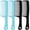 Black & Blue, variant on 4PCS Wide Tooth Comb, Large Hair Detangling Comb Styling Comb for Curly, Wet, Long Hair (Black & Blue, Polypropylene (PP))
