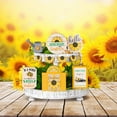thumbnail image 4 of Bandeja decorativa Xchenda con diseño de girasol de verano, bandeja escalonada de madera estilo granja, adorno decorativo, 4 of 6