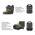 Chef Buddy 3in1 Sandwich Panini and Waffle Press