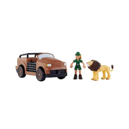 Wild Republic Green Guardians Lion Figurines  3 Pieces