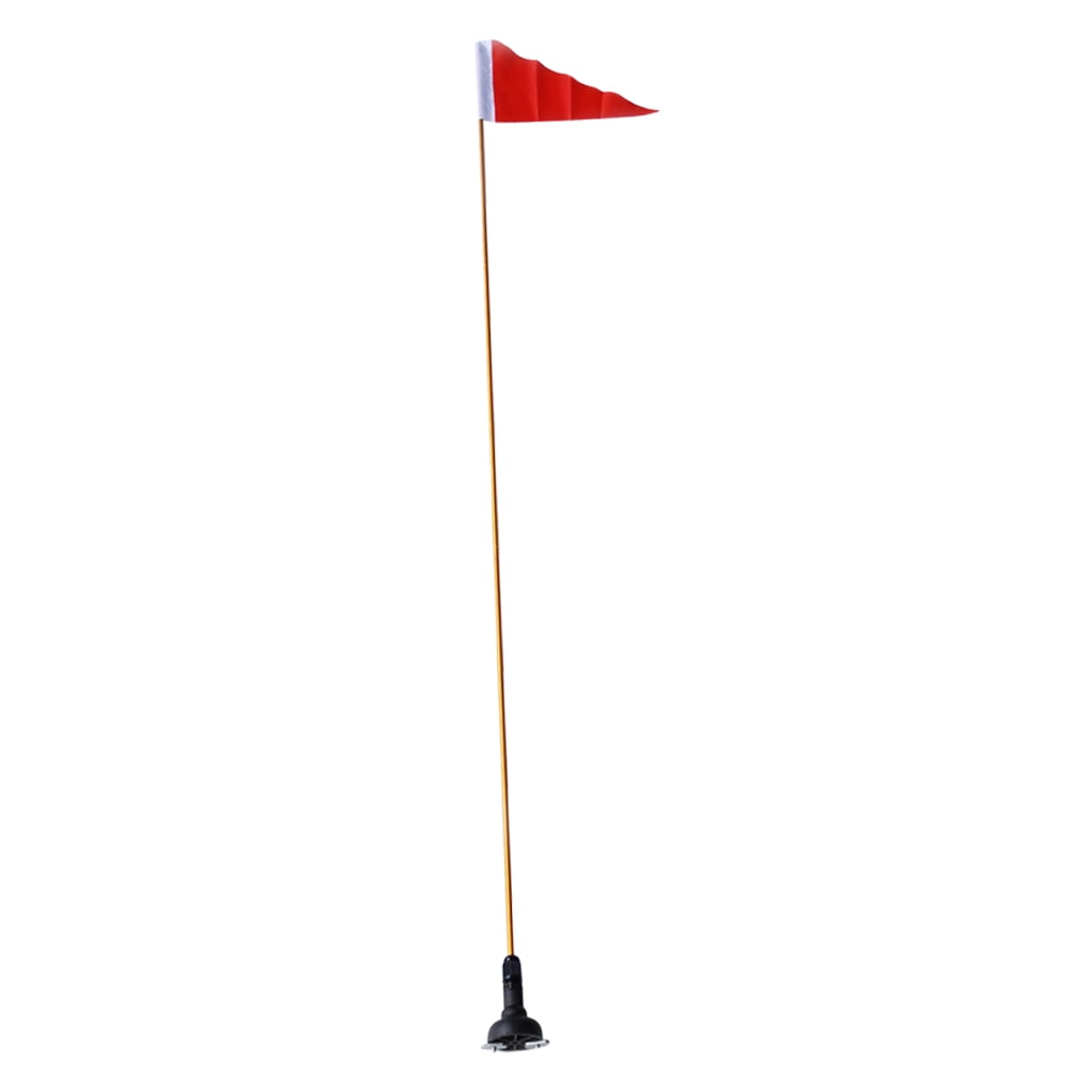 Portable Universal Kayak Fishing Safety Flag Pole and DIY Base Kits