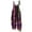 Purple, variant on Fgvctg Mardi Gras Women's Jumpsuits Wide Leg Pant Trendy Mask Print Overall Sleeveless Rompers Carnival Party Spaghetti Straps Jumpsuits Loose Bib Overalls Sprimg Clothes With Pockets Black XL