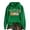 Dark Green, variant on HCYSFG Women Halloween Hoodies Retro Graphic Oversized Long Sleeve Sweatshirt Casual Drawstring Winter Fall Pocket Pullover Top