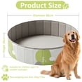 thumbnail image 2 of Rirool 32" Foldable Cat Ball Pit Playpen for Cats, Small Dogs & Toddlers, Sturdy Oxford Pet Play Yard for Indoor Outdoor Use, Portable Pet Pool, Light Green, No Balls Included, 2 of 8