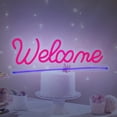 thumbnail image 3 of lionlar LED Letter Light Sign Room Light Decor Dimmable for Party Holiday Welcome Red, 3 of 4