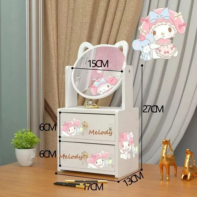 My Melody Wood Jewelry Storage desk chest shops