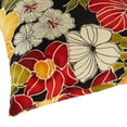 thumbnail image 6 of Greendale Home Fashions 19'' x 12'' Reversible Outdoor Throw Pillow, Set of 2, Aloha Black, 6 of 6