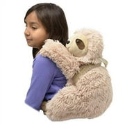 Unipack Stuffed Animal Plush Backpack 19" (Kiwi Sloth, 19")