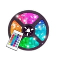 thumbnail image 1 of Tira de luces LED RGB de 5 metros a prueba de agua con mando a distancia, 1 of 6