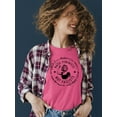 thumbnail image 2 of Raise Feminists Not Fascists T-shirt Color Women's, 2 of 3