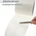 thumbnail image 6 of Unique Bargains 1 Roll Universal Underbelly Tape Waterproof 19.69ftx7.87" Flex Belly Tape Tear Repair Patch White, 6 of 7