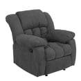 thumbnail image 2 of Reclinable Mecedora srtb-220 greco con palanca lateral, Atlas del Descanso color gris, 2 of 9