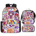 thumbnail image 2 of THE AMAZING DIGITAL CIRCUS Student Bag Satchel Pencil Case Three-piece Set-week, 2 of 4