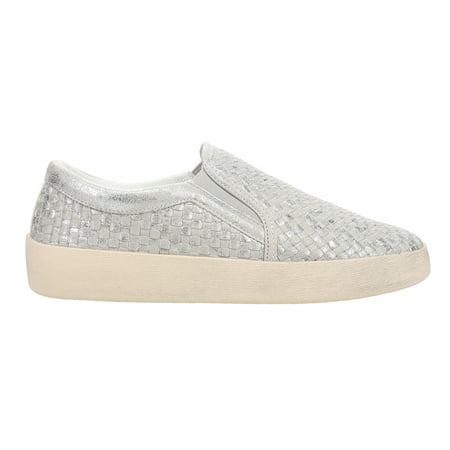 Corkys Womens I m Weaving Metallic Slip On Athletic Sneakers Casual Shoes